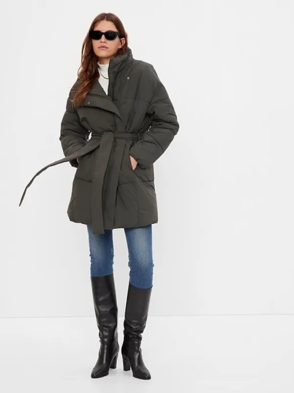 Duvet Wrap Puffer Coat sold by GAP