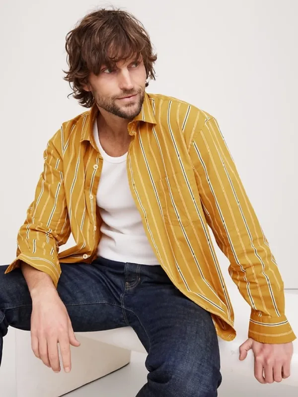 Relaxed Poplin Shirt sold by Banana Republic