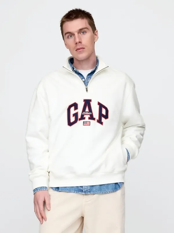 Heavyweight Arch Logo Pullover sold by GAP