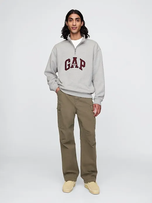 Heavyweight Arch Logo Pullover sold by GAP product image thumbnail 3