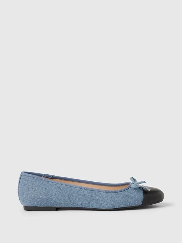 Denim Ballet Flats sold by GAP