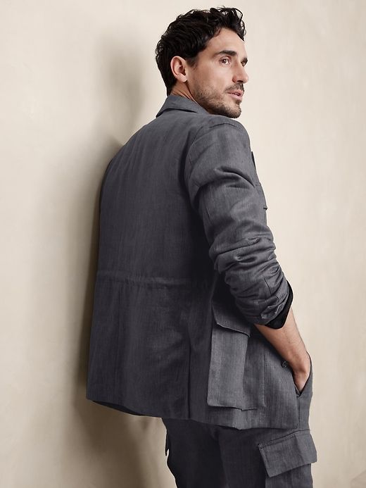 Asilomar Linen Jacket sold by Banana Republic product image thumbnail 2