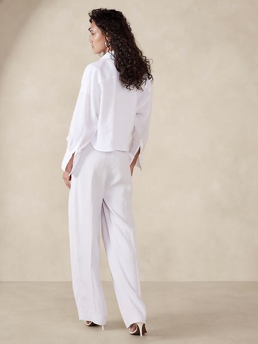 High-Rise Pleated Pant sold by Banana Republic product image thumbnail 2