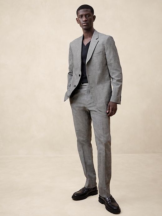 Italian Stretch-Cotton Suit Jacket sold by Banana Republic product image thumbnail 5