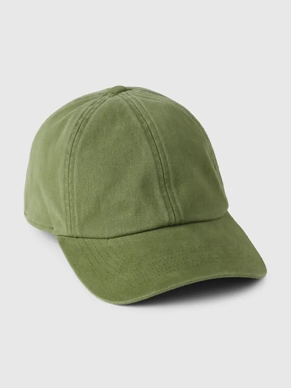 Organic Cotton Washed Baseball Hat sold by GAP