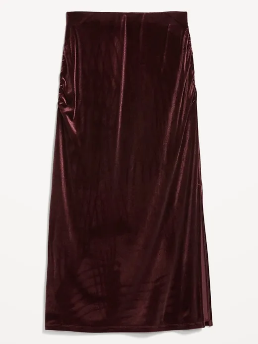 Velvet Maxi Skirt sold by GAP product image thumbnail 4