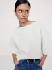 Heavy Cotton Boat-Neck T-Shirt sold by Banana Republic