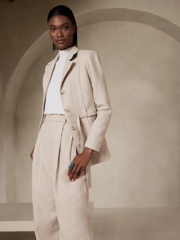 Norfolk Linen-Cotton Jacket sold by Banana Republic