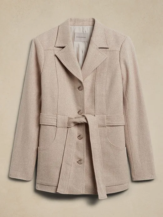 Norfolk Linen-Cotton Jacket sold by Banana Republic product image thumbnail 4