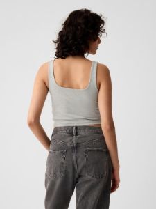 Compact Jersey Cropped Tank Top sold by GAP