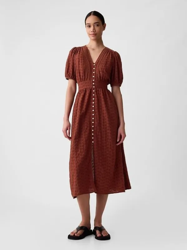 Eyelet Maxi Dress sold by GAP