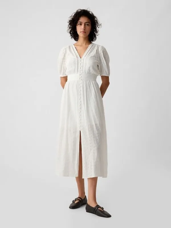 Eyelet Maxi Dress sold by GAP