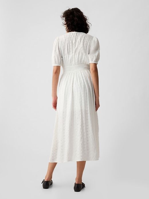 Eyelet Maxi Dress sold by GAP product image thumbnail 2