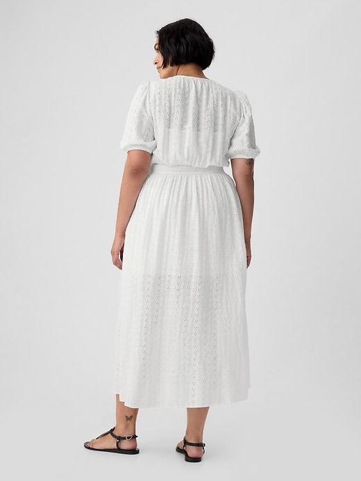 Eyelet Maxi Dress sold by GAP product image thumbnail 5