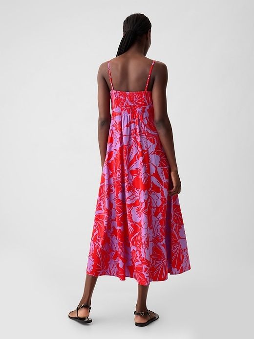 Linen-Blend Midi Dress sold by GAP product image thumbnail 2