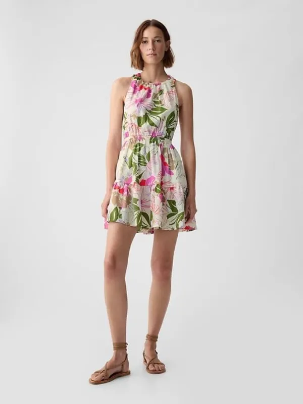 Twist-Back Mini Dress sold by GAP