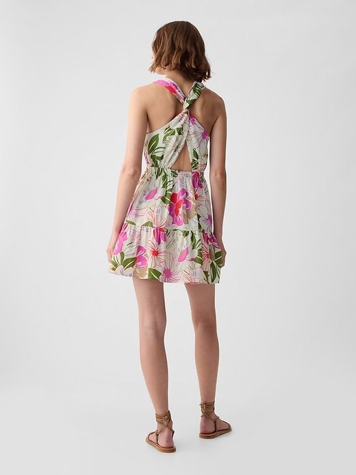Twist-Back Mini Dress sold by GAP product image thumbnail 2