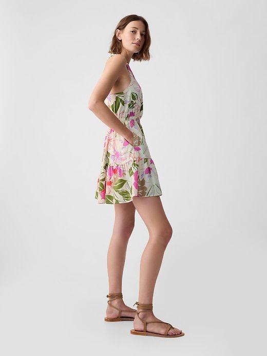 Twist-Back Mini Dress sold by GAP product image thumbnail 3