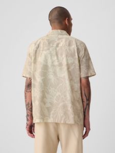 Linen-Cotton Shirt sold by GAP