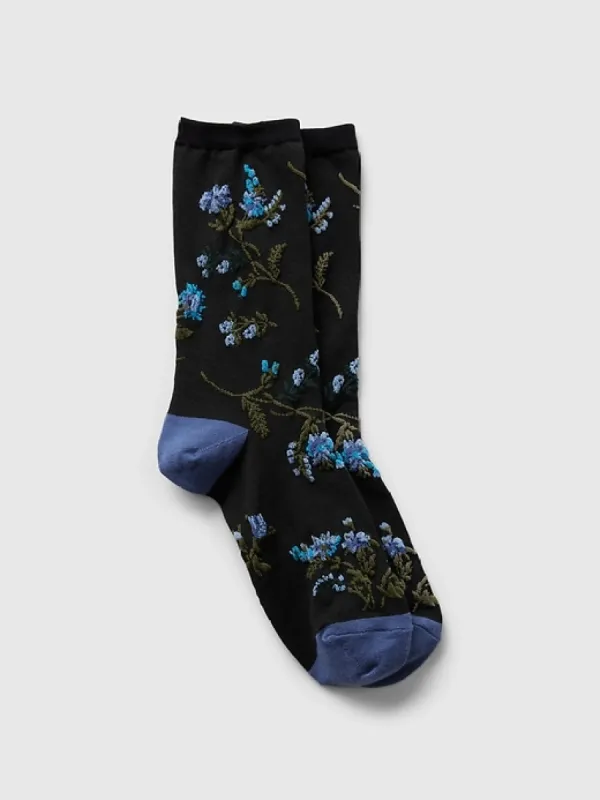 Floral Crew Socks sold by GAP