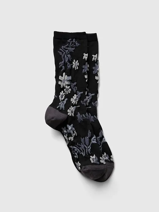 Floral Crew Socks sold by GAP