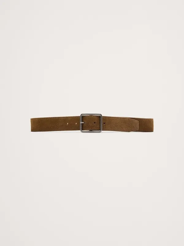 Rough-Out Leather Belt sold by Banana Republic