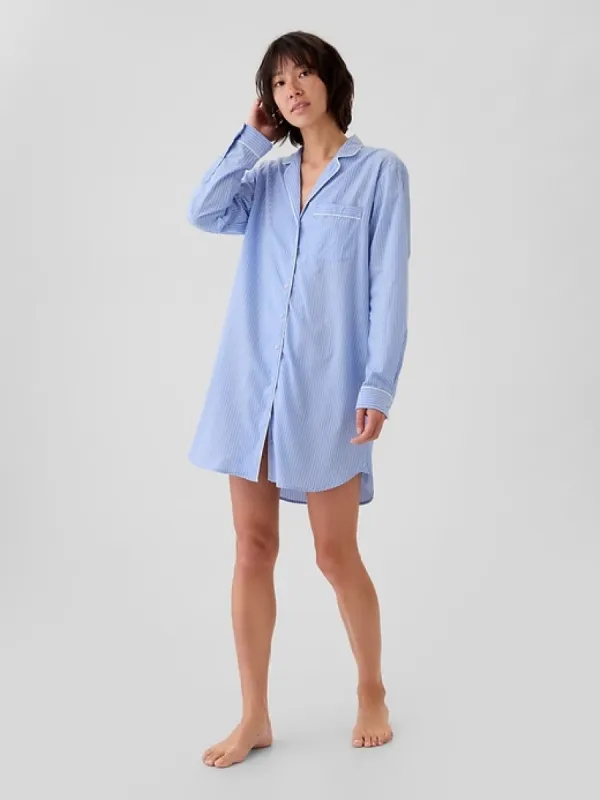 Poplin PJ Shirtdress sold by GAP