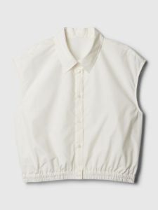 Cropped Poplin Shirt sold by GAP