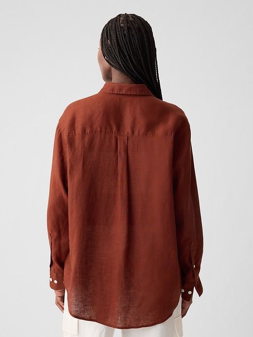 100% Linen Big Shirt sold by GAP product image thumbnail 2