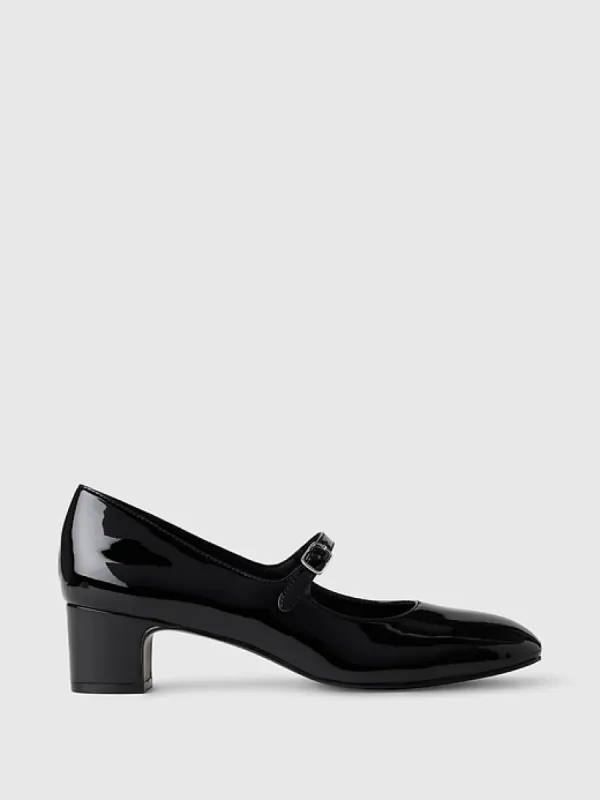 Vegan Patent Leather Mary Jane Heels sold by GAP