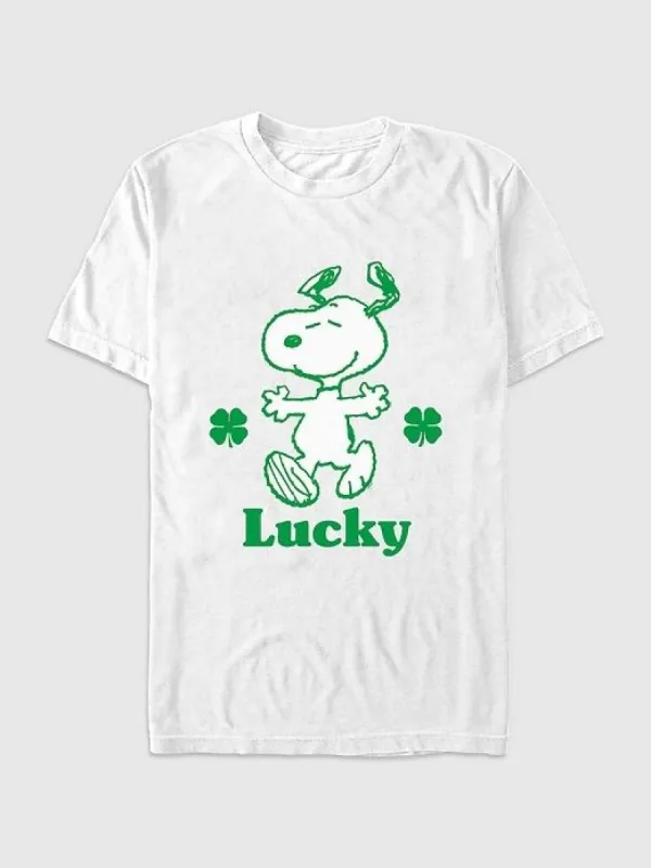 Peanuts Lucky St Patricks Day Graphic Tee sold by GAP