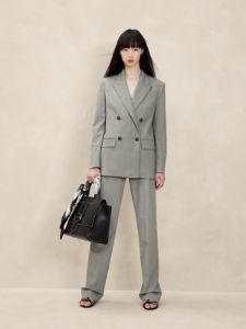 Siena Relaxed Italian Wool Blazer sold by Banana Republic