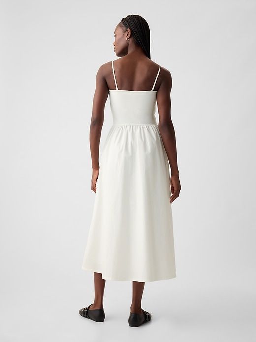 Mixed Media Midi Dress sold by GAP product image thumbnail 2