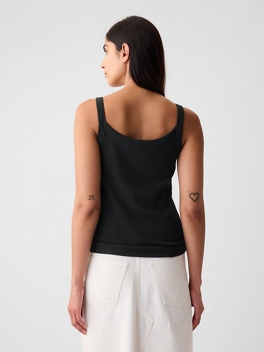 Modern Rib Tank Top sold by GAP product image thumbnail 2