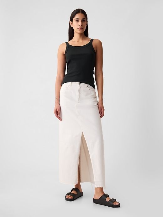 Modern Rib Tank Top sold by GAP product image thumbnail 3