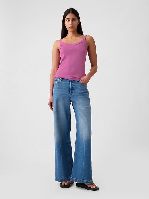 Modern Rib Tank Top sold by GAP product image thumbnail 3