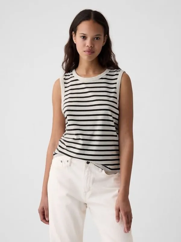 Organic Cotton Vintage Tank Top sold by GAP