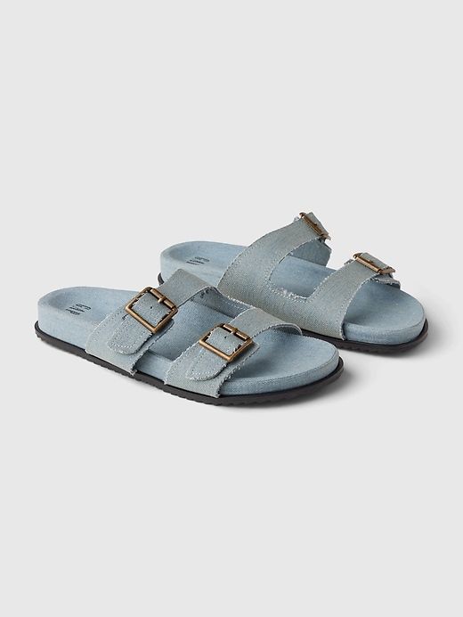 Denim Double Strap Sandals sold by GAP product image thumbnail 2