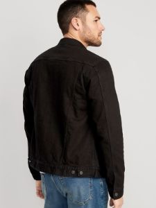 Built-In Flex Black Jean Jacket sold by GAP