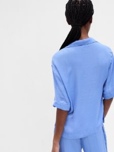 Satin PJ Shirt sold by GAP