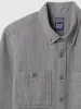 Waffle-Knit Flannel Shirt sold by GAP