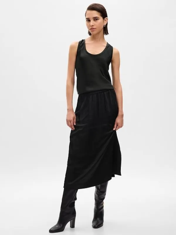 Satin Tank Top sold by GAP