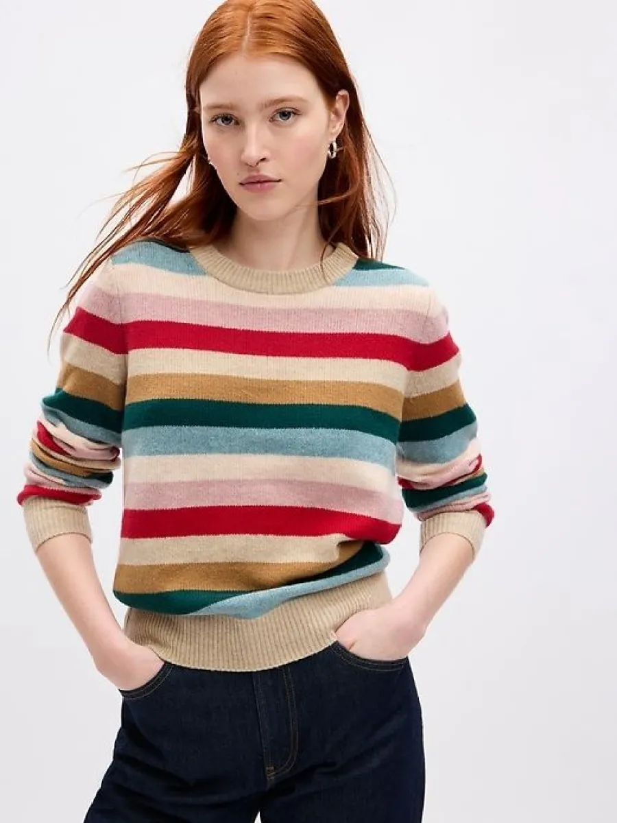CashSoft Crewneck Sweater sold by GAP