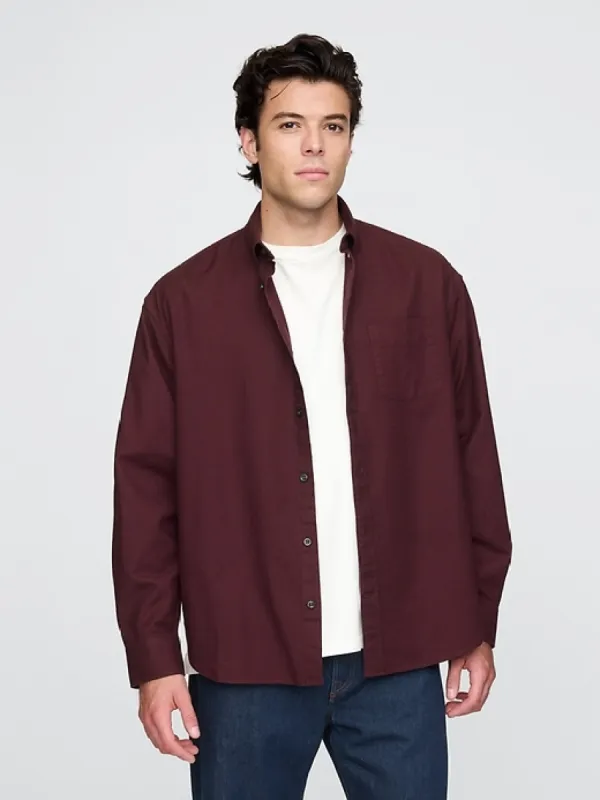 Oxford Big Shirt sold by GAP