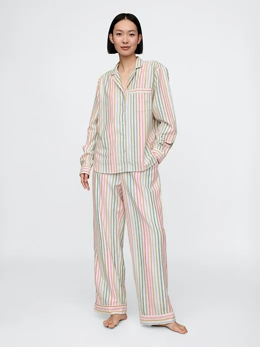 Flannel PJ Set sold by GAP