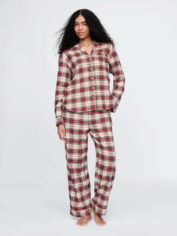 Flannel PJ Set sold by GAP