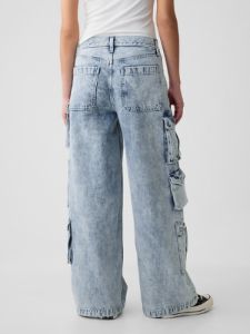 Mid Rise Cargo Baggy Jeans sold by GAP