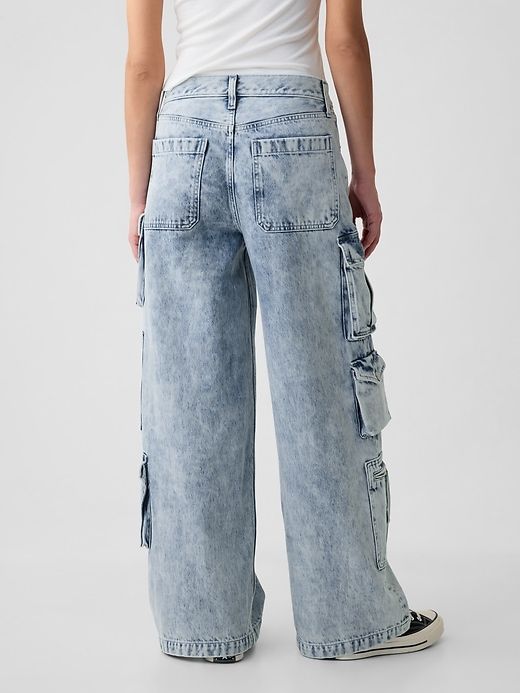 Mid Rise Cargo Baggy Jeans sold by GAP product image thumbnail 4