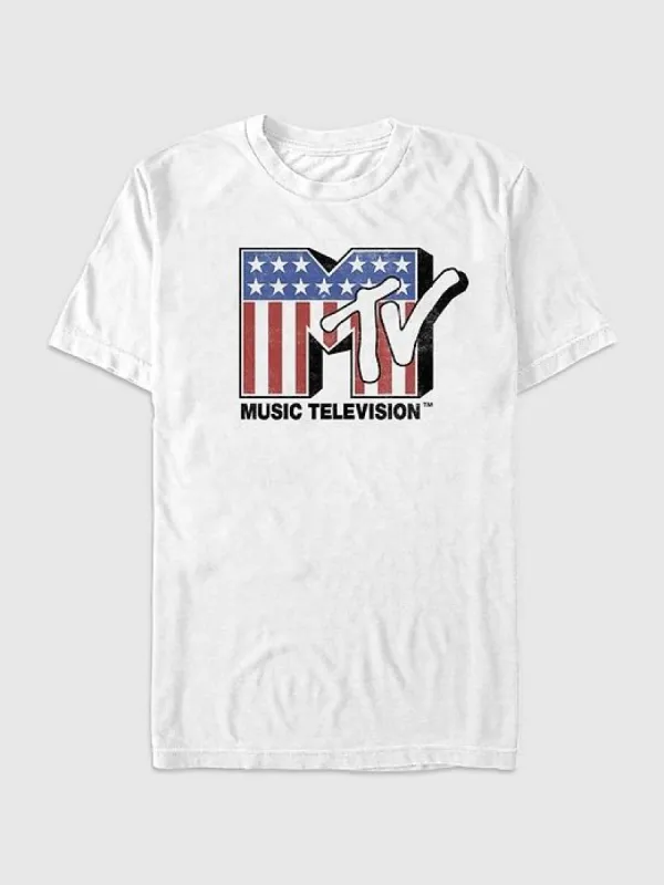 MTV American Flag Graphic Tee sold by GAP