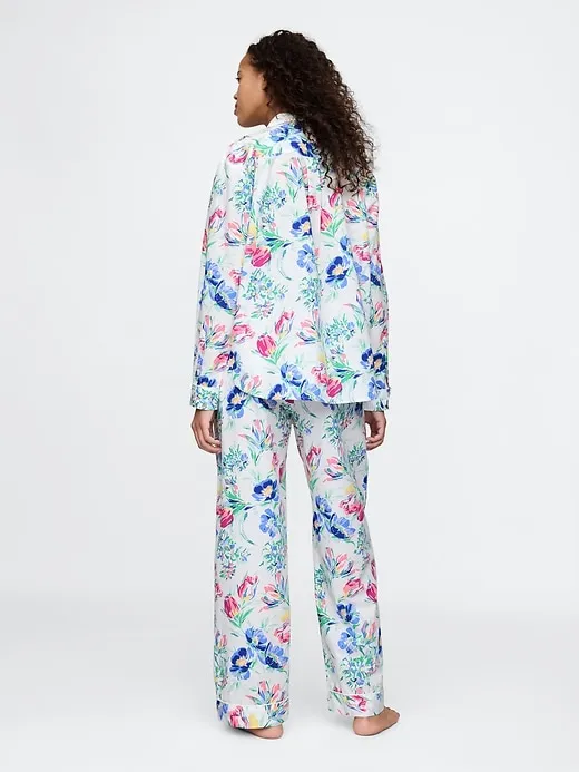 Poplin PJ Pants sold by GAP product image thumbnail 2